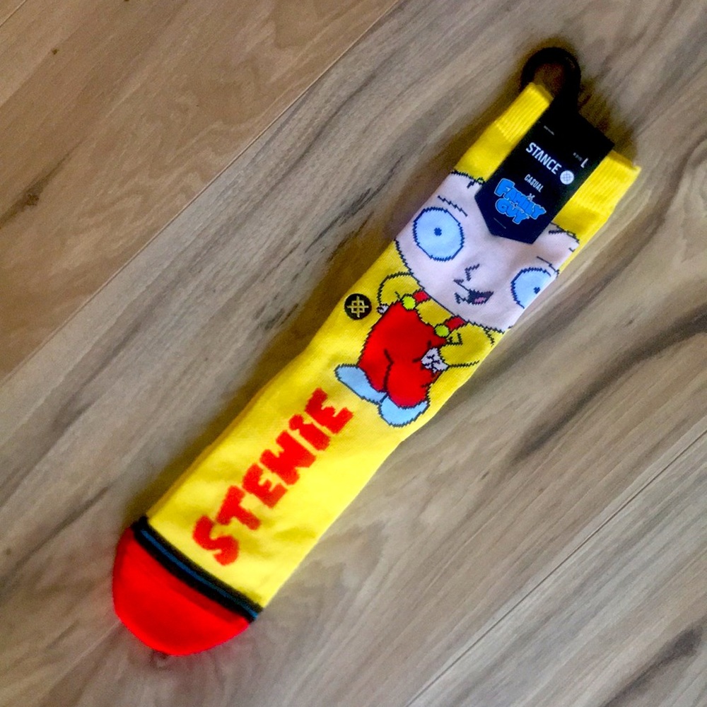 Large size Stewie socks